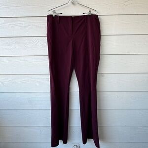 Victoria’s Secret Straight Leg Pants | Women’s Size 8 | Purple Burgundy | Dressy